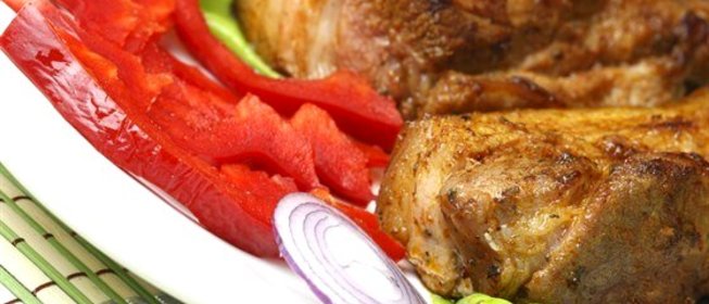 Печеная свинина