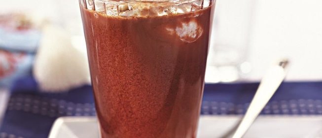 Коктейль Какао с вишней