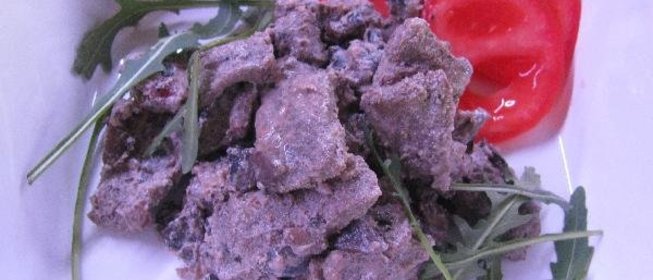 Говядина в винно-сливочном соусе