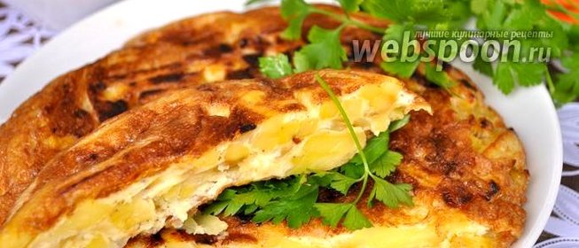 Омлет картофельный