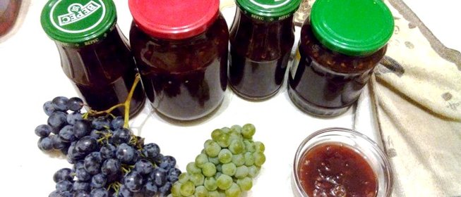 Джем из винограда