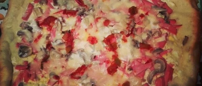 Нежная пицца