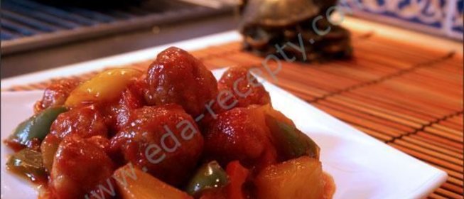 Свинина в сладком соусе