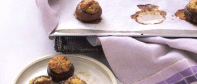 Фаршированные белые грибы