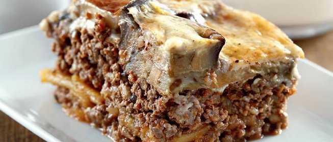 Мусака с баклажанами