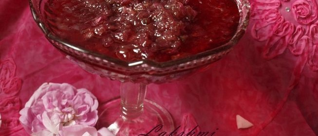 Варенье из чайной розы