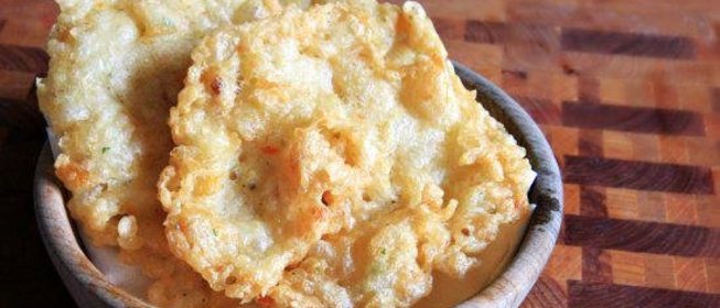 Оладьи из трески