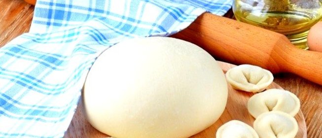 Вкусное тесто для пельменей