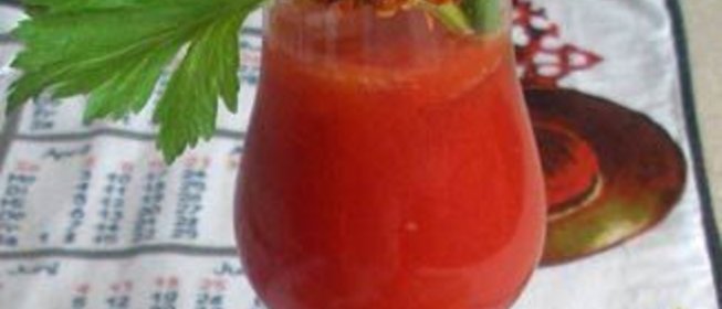 Коктейль Кровавая Мери Сhristmas