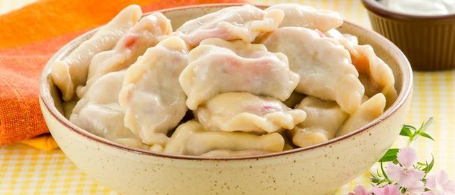 Вареники с вишней