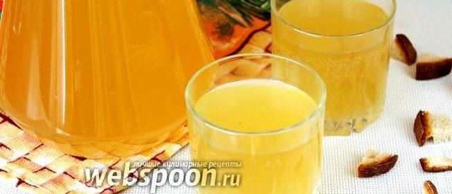 Квас хлебный на берёзовом соке