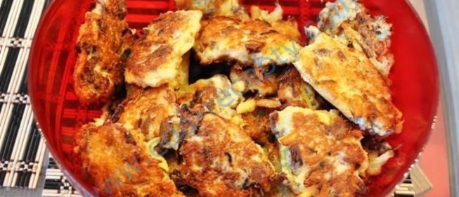 Драники с мясом