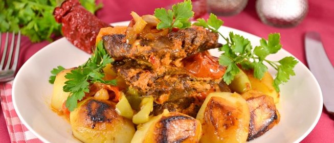 Острая говядина Джинга с овощами для настоящих матадоров