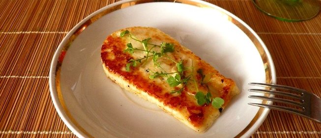 Жареный адыгейский сыр