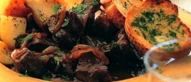 Говядина тушеная в пиве гиннесс