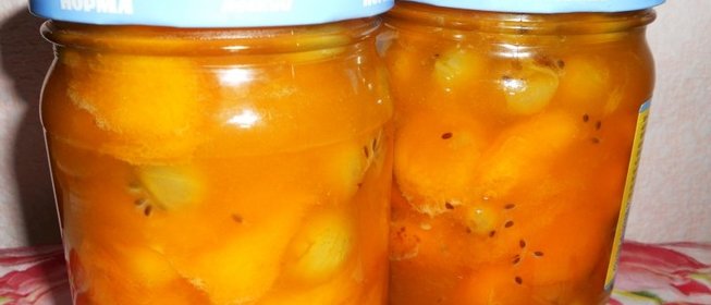 Варенье из абрикосов и крыжовника