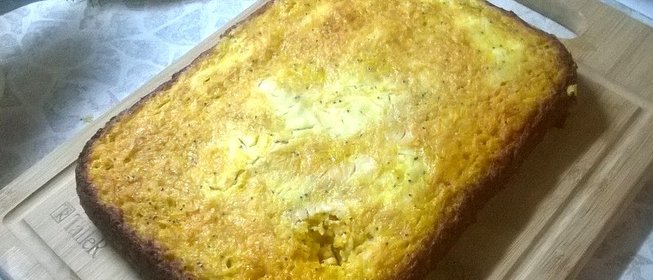 Морковная запеканка с маком