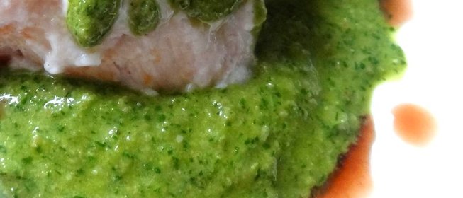 Соус песто с бальзамическим уксусом