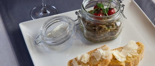 Тартар из баклажанов