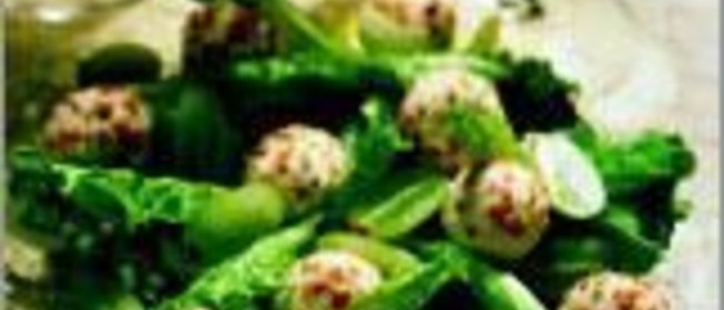 Салат с виноградом