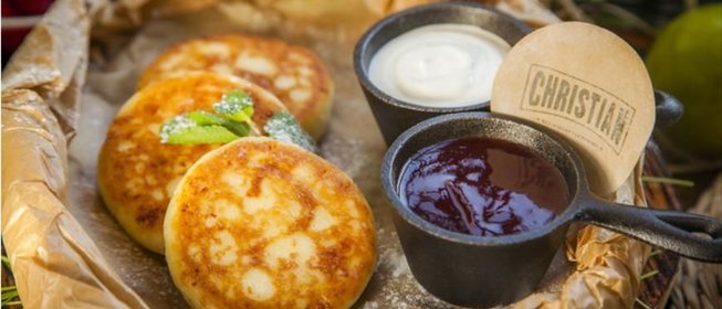 Ванильные сырники