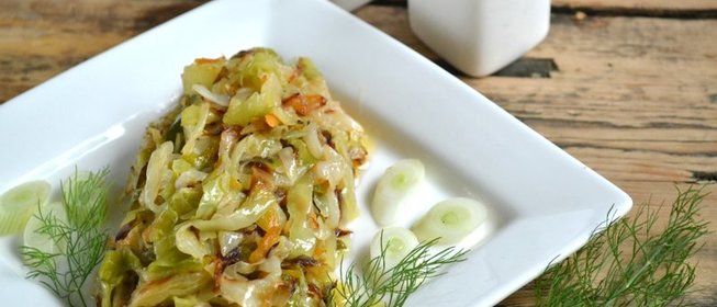 Тушеная квашеная капуста по-немецки