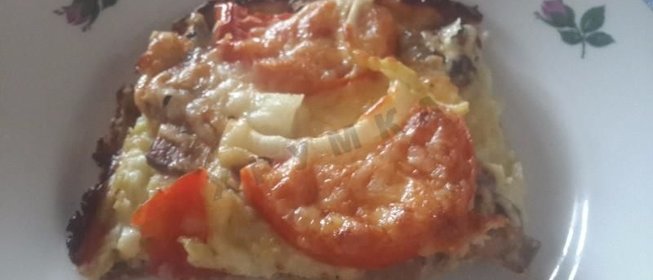 Кабачковая пицца