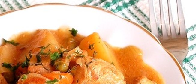 Свинина с картофелем