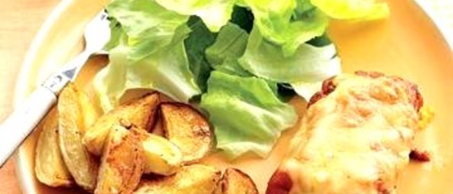 Говядина с горчичным медом и картофелем