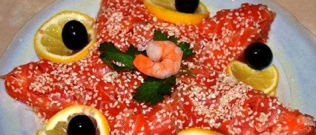 Салат Морская звезда