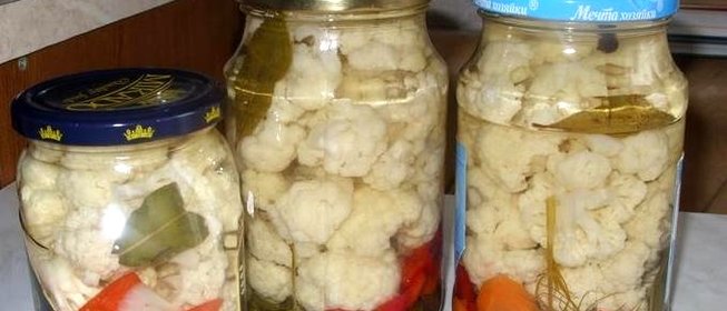 Цветная капуста консервированная