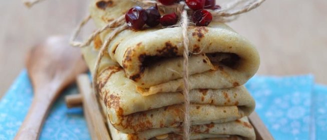 Нежные блинчики из детского творожка