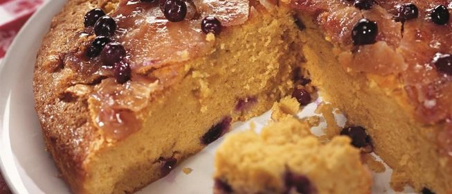 Пирог с виноградом