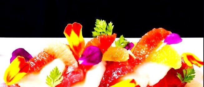 Гребешки в цитрусовом соусе