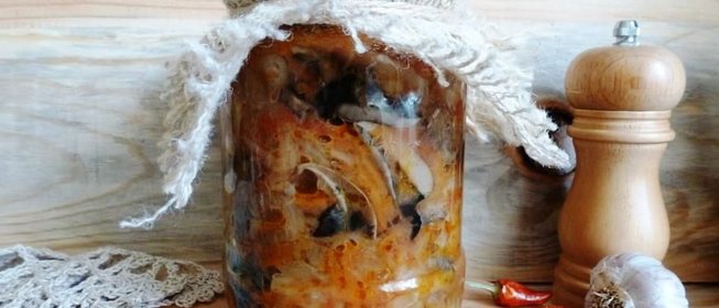 Солянка с подосиновиками