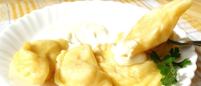 Вареники с салом