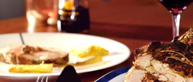 Свинина с инжиром