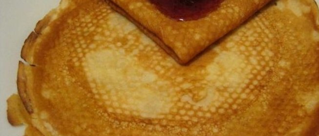 Блины быстро и вкусно