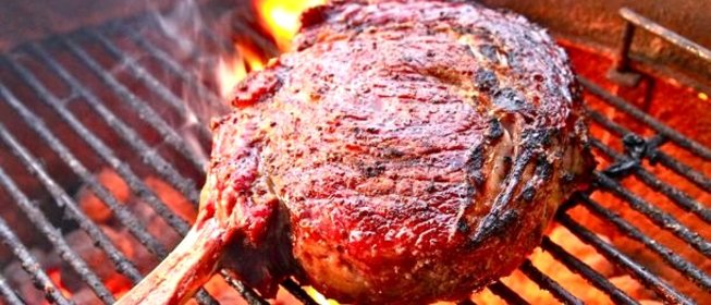 Говядина на углях