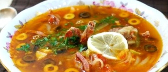 Солянка сборная с картошкой