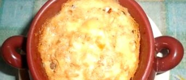 Овсяно-рисовая каша в горшочке