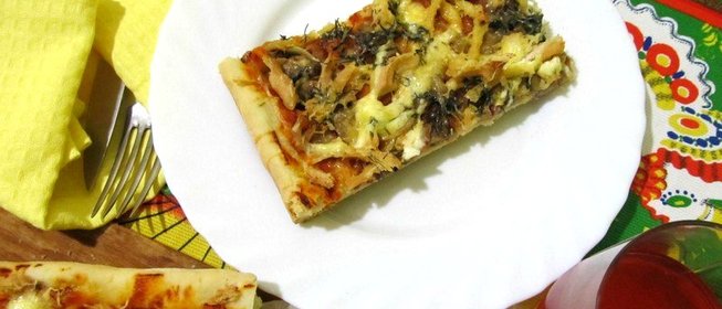 Пицца домашняя