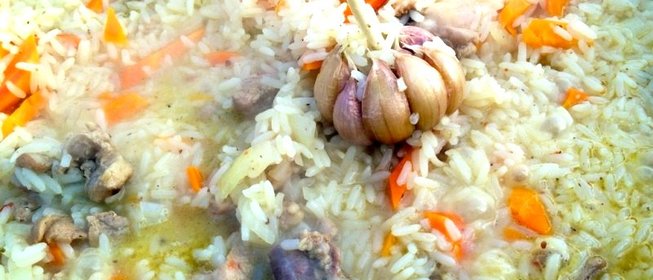 Плов из кролика