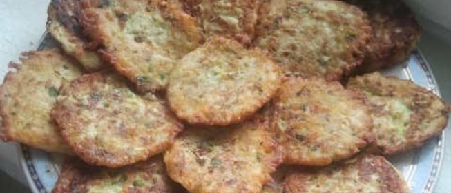 Кабачковые оладьи