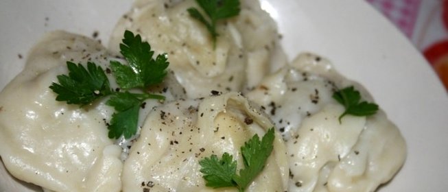 Манты из свинины