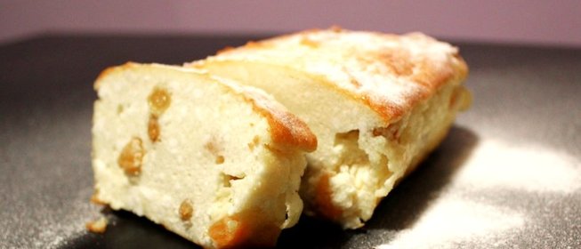 Простая творожная запеканка