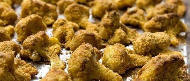 Цветная капуста в сухарях