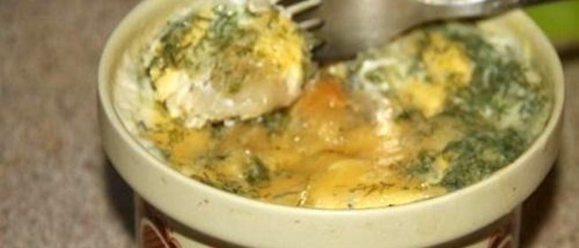 Пельмени в горшочке