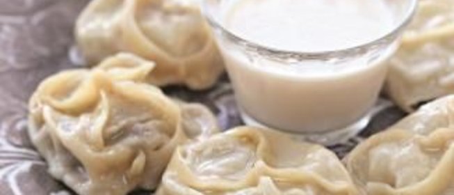 Манты с мясом