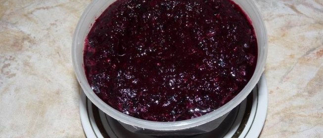 Варенье из черноплодки на зиму